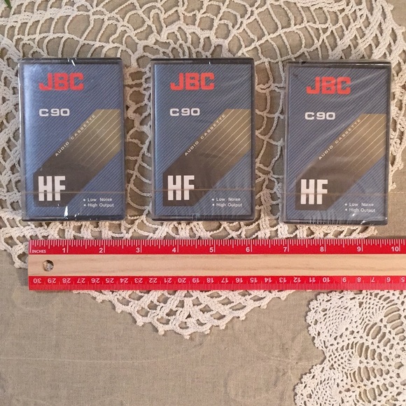 JBC C90 HF Audio Cassette Tapes Unopened Vintage - Picture 5 of 14